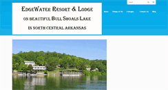 Desktop Screenshot of edgewater-resort.com